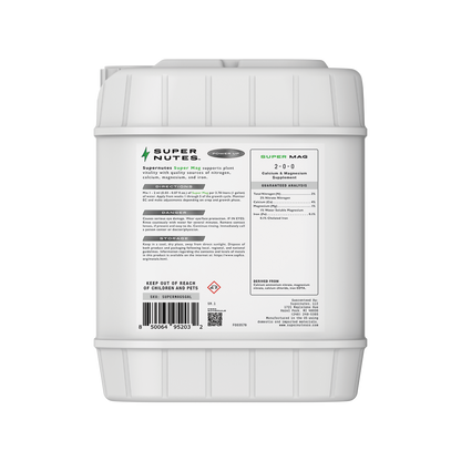 Back view of Supernutes SuperMAG container